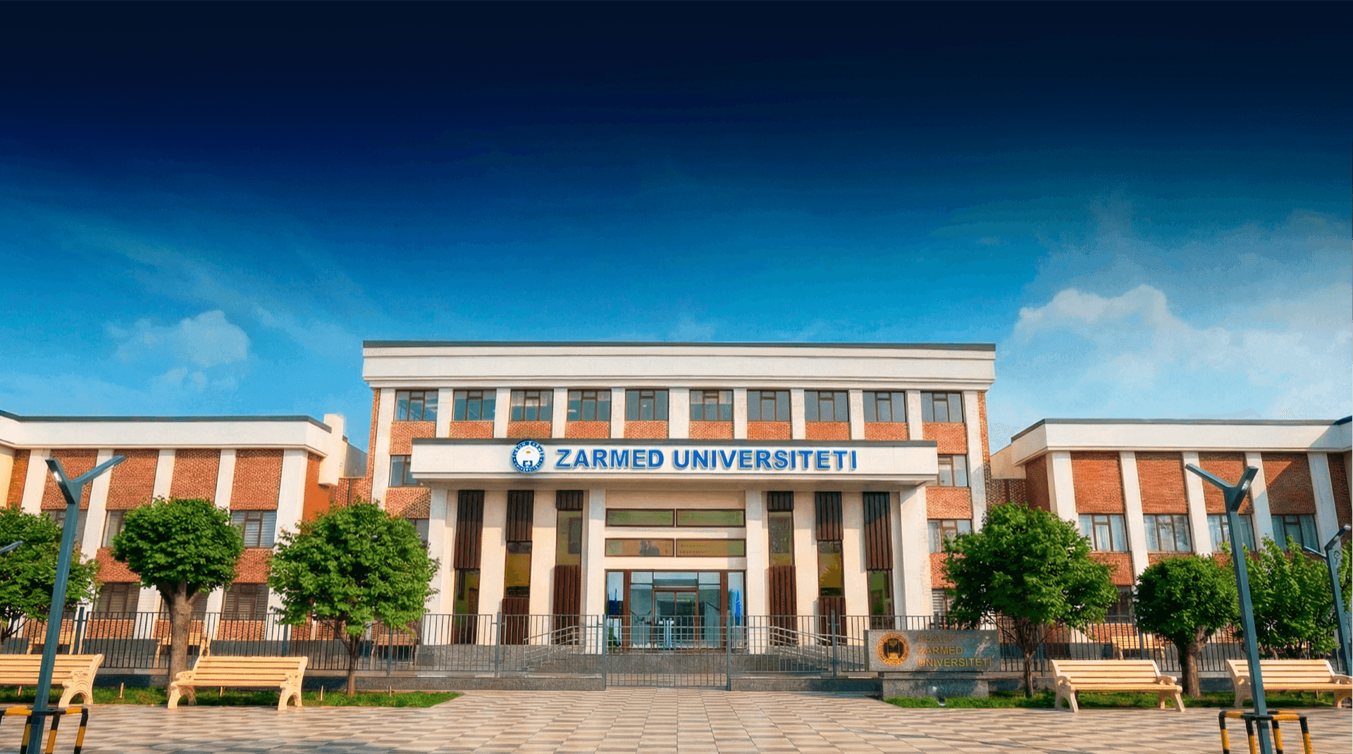 ZARMED University Bukhara campus building